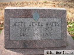 Betty Jewel Watts