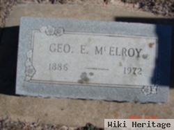 George E Mcelroy