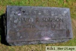 Mary R. Simpson