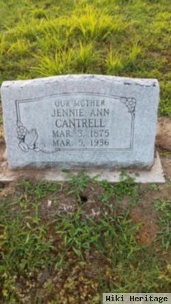 Jennie M Son Cantrell