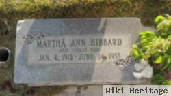 Martha Ann Hibbard