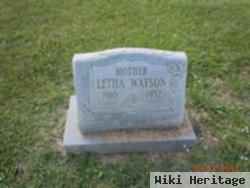 Letha A Smith Watson