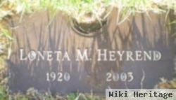 Loneta Mortenson Heyrend