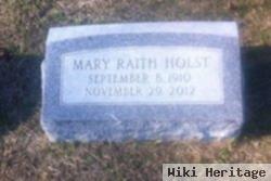 Mary Raith Holst