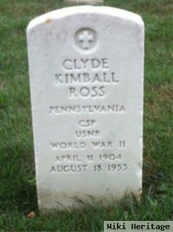 Clyde Kimball Ross