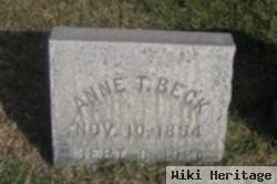 Anne T Beck