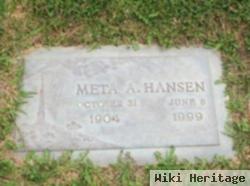 Meta A. Hansen