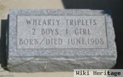 Infant Triplett Daughter Whearty