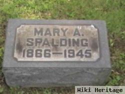 Mary A. Augustine Spalding