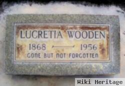 Lucretia Elizabeth Bartshe Wooden