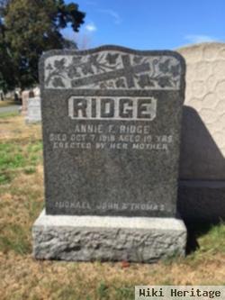 Annie F. Ridge