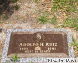 Adolfo H Ruiz