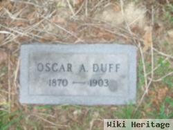 Oscar A Duff