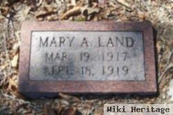 Mary A Land