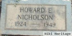 Howard Elmer Nicholson