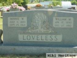 Minnie W. Loveless