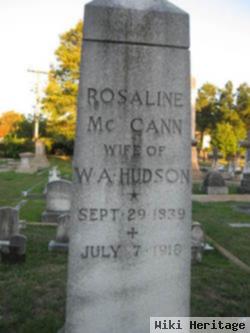 Rosaline Mccann Hudson