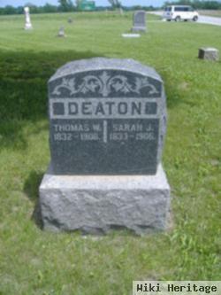 Thomas W Deaton