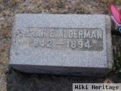 Sarah Elizabeth Sanders Alderman