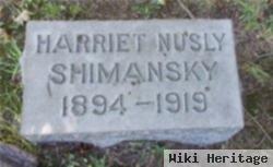 Harriet Nusly Shimansky