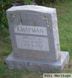 Archie Arthur Chapman