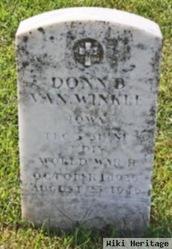 Donn B. Van Winkle