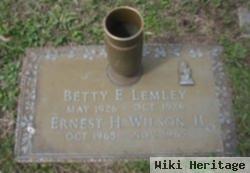 Betty Elinore Lemley