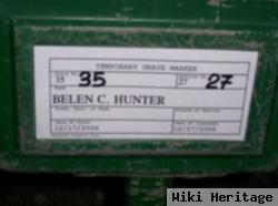 Belen C. "billie" Coz Hunter