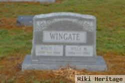 Willie C. Wingate