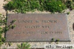 Minnie M Brown