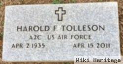 Harold F "tollo" Tolleson