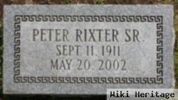 Peter Rixter, Sr