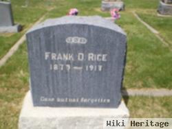 Frank D Rice