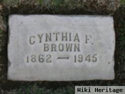 Cynthia Ann Florence Robbins Brown
