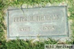 Peter H Tiedeman