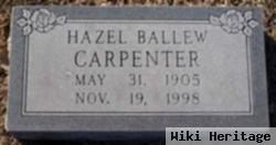 Hazel Lorena Ballew Carpenter