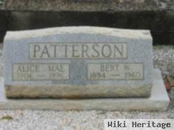 Bert W Patterson