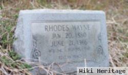 Rhodes Wayne