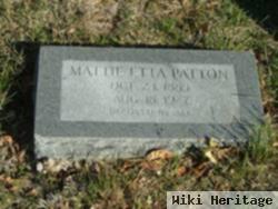 Mattie Etta Patton