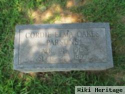 Cordie Elma Oakes Parsons