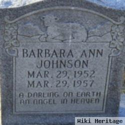 Barbara Ann Johnson