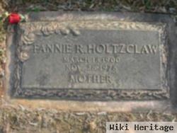 Fannie R Holtzclaw