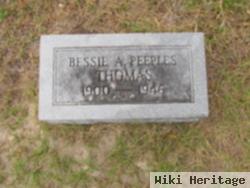 Bessie Athlia Peeples Thomas