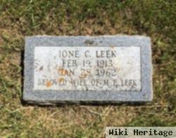 Ione C Miller Leek