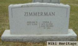 Abram N. Zimmerman