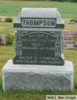 Walter E Thompson