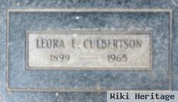 Leora Ethel Prater Culbertson