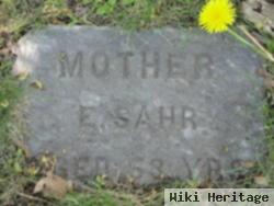 Ernestine T Rnius Sahr