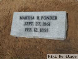 Martha R Ponder