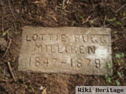 Charlotte 'lottie' V Rugg Milliken